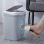 Automatic trash can with intelligent sensor 16l - gray