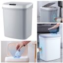 Automatic trash can with intelligent sensor 16l - gray