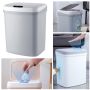 Automatic trash can with intelligent sensor 16l - gray