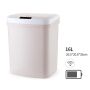 Automatic trash can with intelligent sensor 16l-khaki