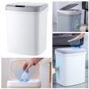 Automatic trash can with intelligent sensor 16l - white