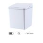 Automatic trash can with intelligent sensor 6l- white