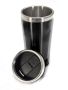 AVANZA travel mug 410ml, black