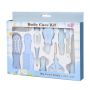 Baby and baby care set 13 elements - blue