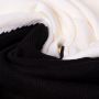 Baby blanket - rabbit, black and white