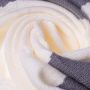 Baby blanket - rabbit, gray