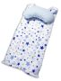 Baby cocoon 6in1 - blue stars, POLISH PRODUCT 100% COTTON