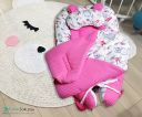 Baby cocoon 6in1 - pink dream catcher, POLISH PRODUCT 100% COTTON