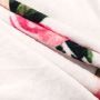 Baby photo blanket / mat 100x75 - colorful flowers