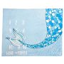 Baby photo blanket / mat 100x75 - mermaid tail