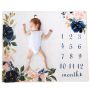 Baby photo mat 100x75- flowers
