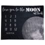 Baby photo mat 100x75 - moon