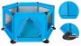 Baby playpen / dry ball pool - blue