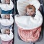 Baby sleeping bag - pink