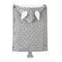 Baby sleeping bag with rabbit ears - gray