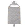 Baby sleeping bag with rabbit ears - gray