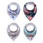 Baby wrap / bib - 4 pieces, design 31