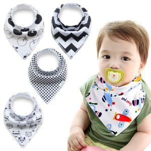 Baby wrap / bib - 4 pieces, pattern 14