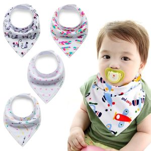 Baby wrap / bib - 4 pieces, pattern 18