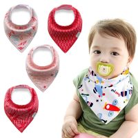Baby wrap / bib - 4 pieces, pattern 22