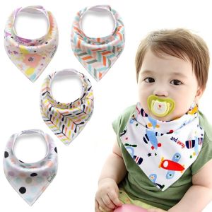 Baby wrap / bib - 4 pieces, pattern 24