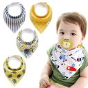 Baby wrap / bib - 4 pieces, pattern 29