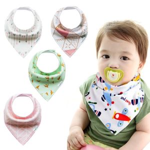 Baby wrap / bib - 4 pieces, pattern 6