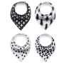 Baby wrap / bib - 4 pieces, pattern 7
