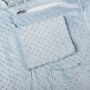 Baby Wrap - Blanket with sleeves - Blue