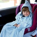 Baby Wrap - Blanket with sleeves - Blue