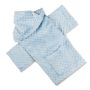 Baby Wrap - Blanket with sleeves - Blue
