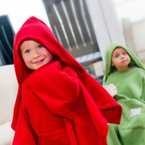 Baby Wrapi Active - Blanket with sleeves - Red