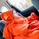 Baby Wrapi Active - Blanket with sleeves - Red