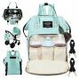 Backpack / bag for mum - mint