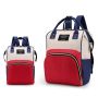 Backpack / bag for mum - white, red and blue
