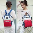 Backpack / bag for mum - white, red and blue