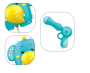 Backpack with a water gun / Water thrower - Elephant