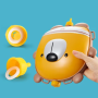 Backpack with a water gun / Water thrower - Lion