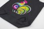 Bag with a bottom FOLKSTAR rooster black
