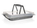 Baking tray with cover GRANITE 42x29x4.5
