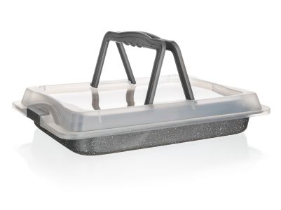Baking tray with cover GRANITE 42x29x4.5