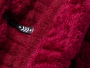 Balaclava children's winter hat - crimson