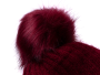 Balaclava children's winter hat - crimson