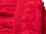 Balaclava children's winter hat - red