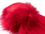 Balaclava children's winter hat - red