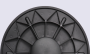 Balancing platform / Balance trainer - black and yellow