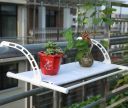 Balcony dryer for laundry, with an adjustable width of 40-70 cm