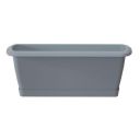 Balcony flowerpot RESPANA SET- Grey