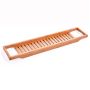 Bamboo bath tray for the bathtub / Bathroom shelf for the bathtub / Overlay for the bathtub