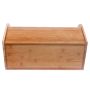 Bamboo bread box, bread container - 40x26x20 cm